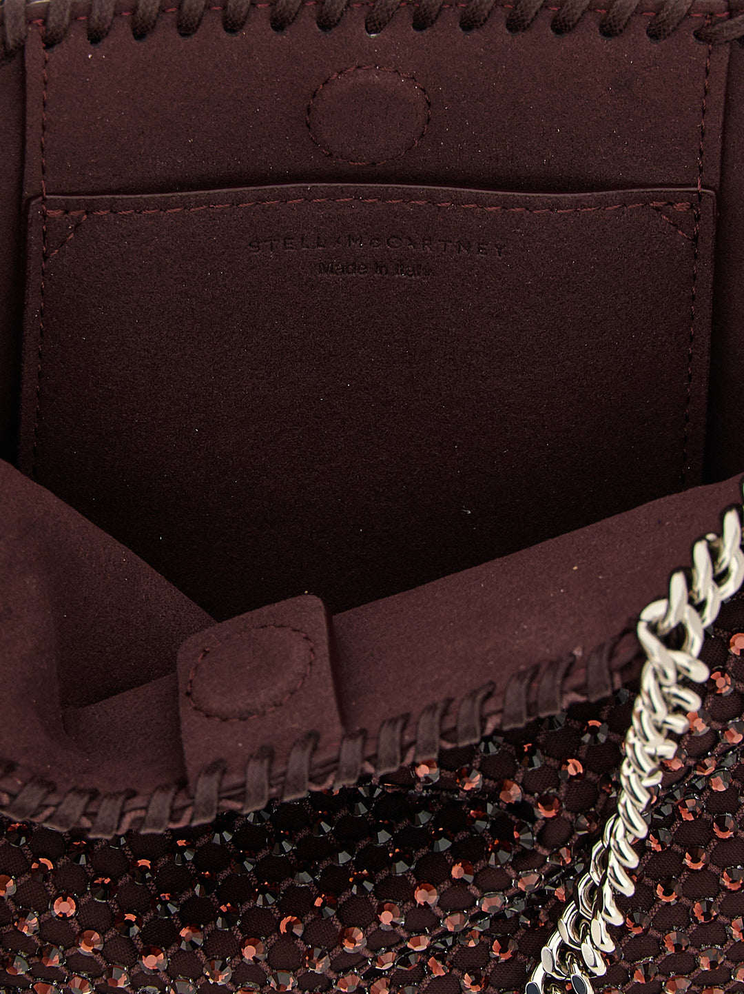 Stella Mccartney Falabella Nano Borse a Mano - Bordeaux | 52ade8d05838902e1110275427efbdc04ad9d4e4