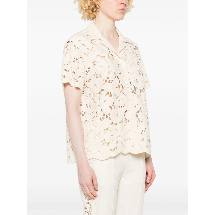 Moncler Camicie - Neutro | 70b64f70e3195580f3a3c68dc0867eddaa83d45e