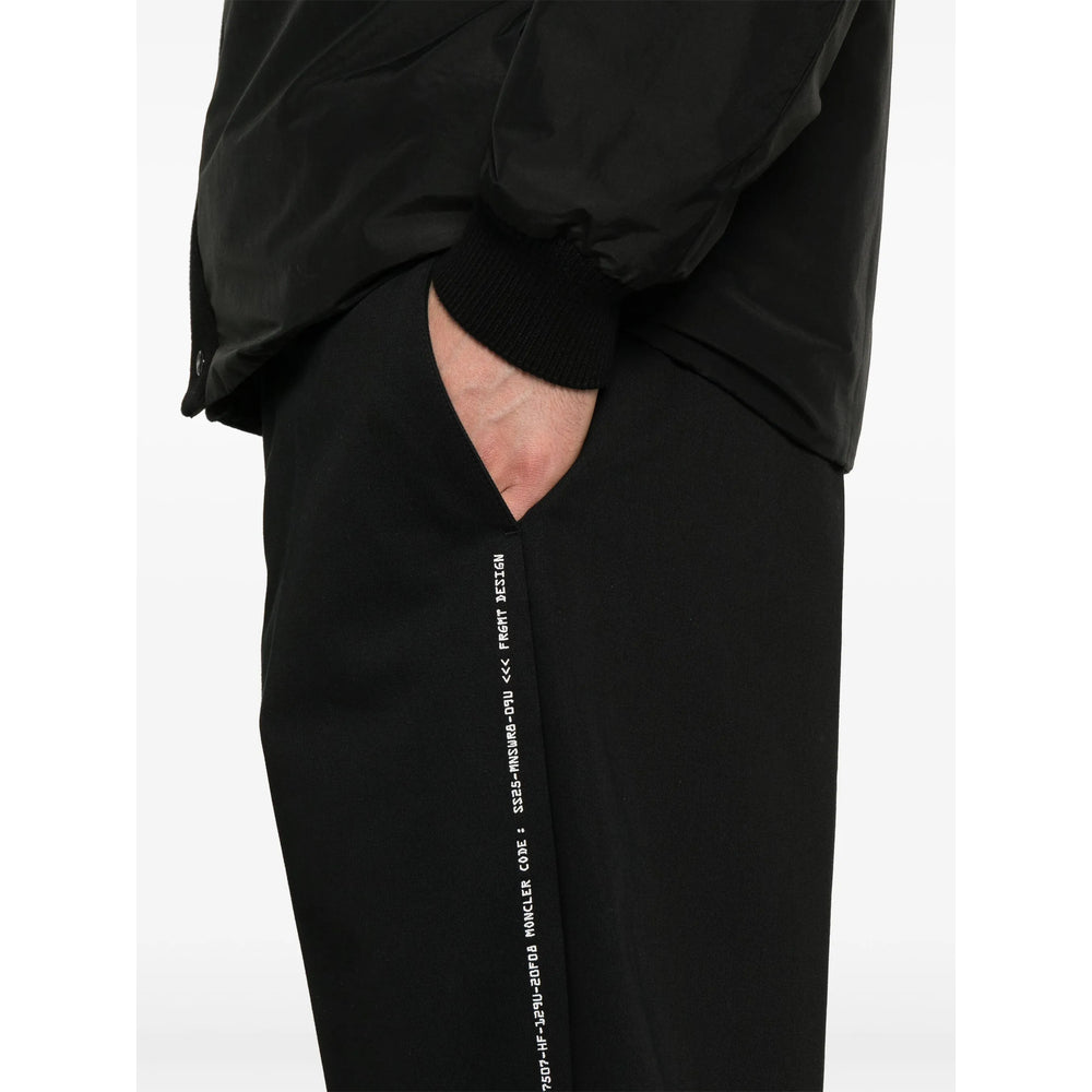 Moncler Fragment Pantaloni - Nero | 37c26bb7512ae95e0761f1597db4182b11507613