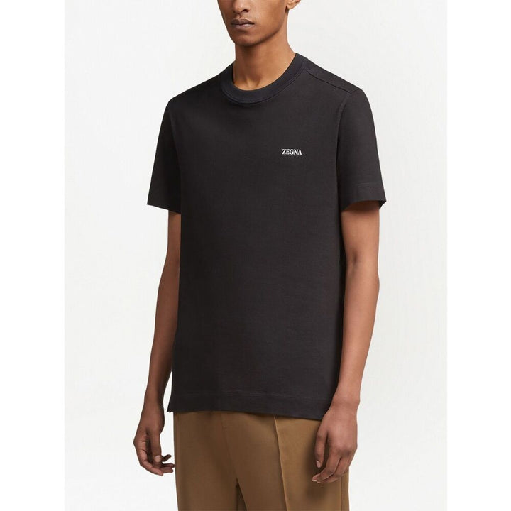 Zegna T Shirt - Nero | d1a62e5c2fada06b7ecd8232bac4b550d0bff8a6