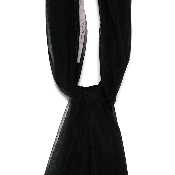Rick Owens Stoles - Nero | e8a599333848e1cc871cc062da2a28ace32f0540