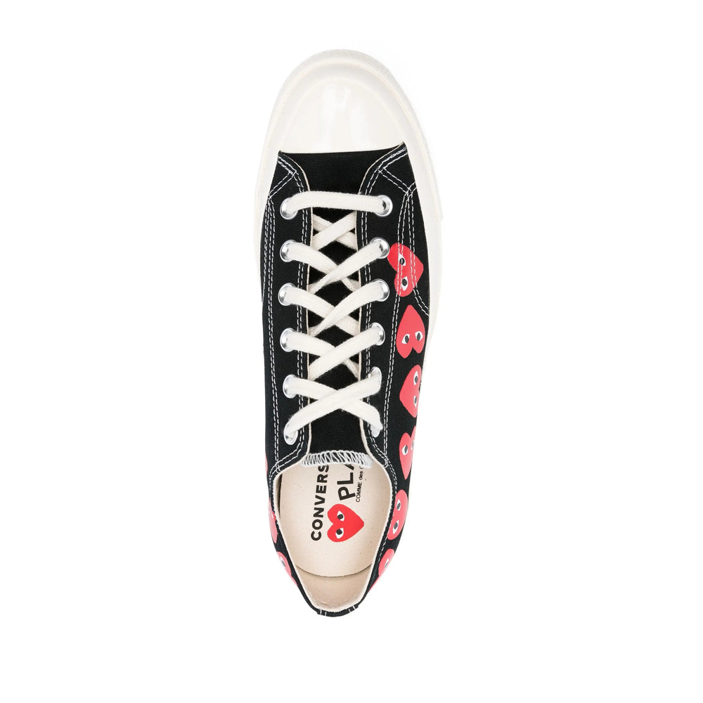 Converse X Comme Des GarÇOns Play Sneakers - Nero | 13b78b1395f2016689b462b3b133fe4b3fb38222