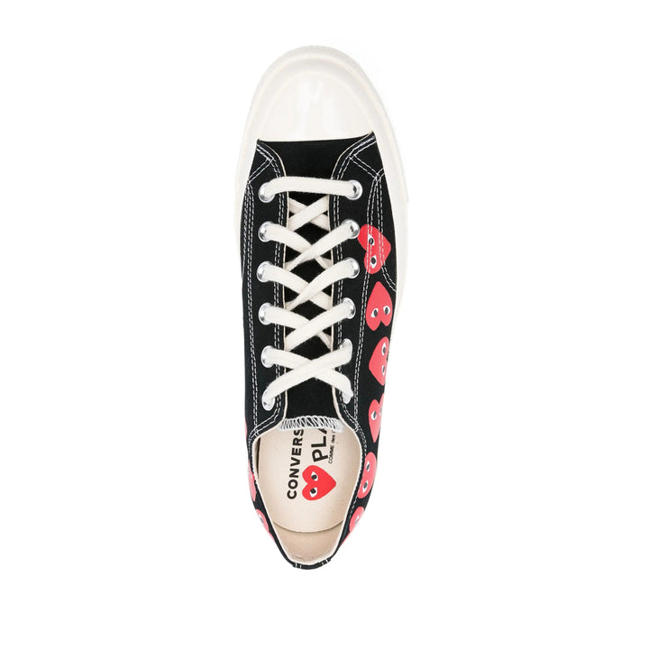 Converse X Comme Des GarÇOns Play Sneakers - Nero | 13b78b1395f2016689b462b3b133fe4b3fb38222