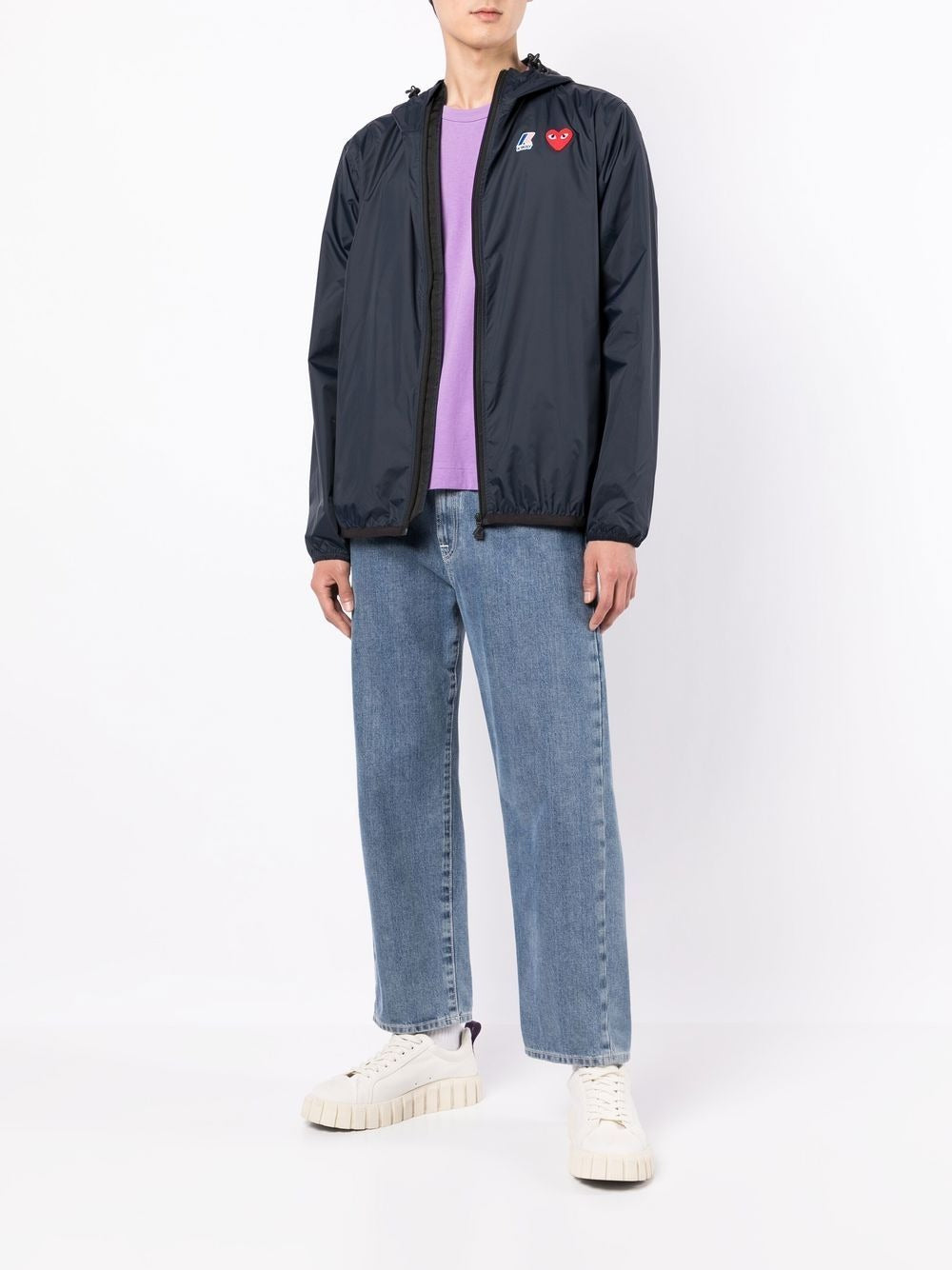 Comme Des GarÇOns Play Sport jackets & wind breakers - Blu | 22cbb8ef70d05a4cfb0e9430b4428f3fd1b8b30f