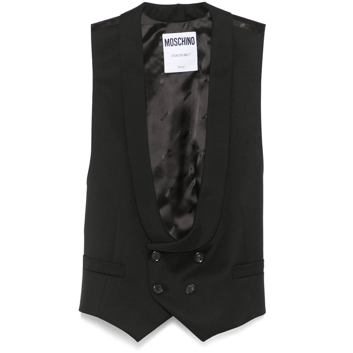 Moschino Waistcoats - Nero | 59b87d9386cca42cf9a139e97886deec6a602bcc