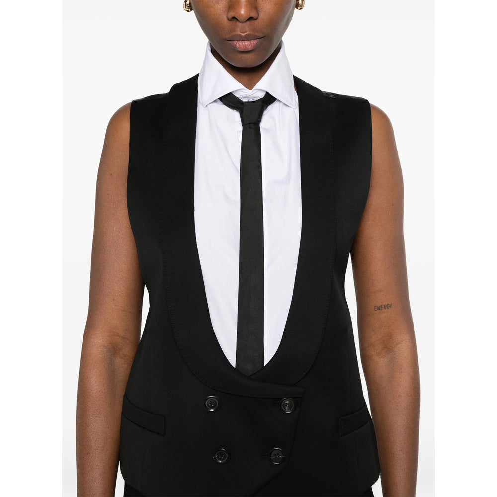 Moschino Waistcoats - Nero | 0a298f1fec2115aad063629df1d6b6f51963674a