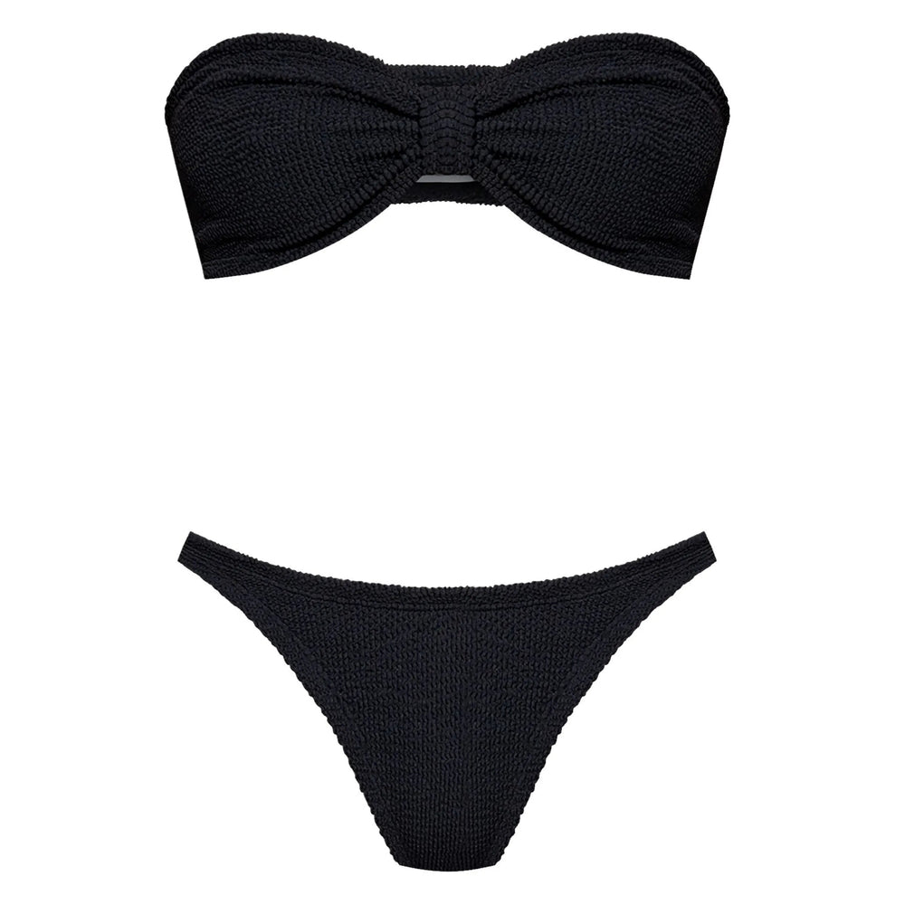 Hunza G Beachwear - Nero | 325df7bb7871e03b994d1f2ca73e785184fb3e57