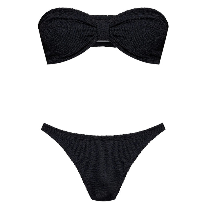 Hunza G Beachwear - Nero | 325df7bb7871e03b994d1f2ca73e785184fb3e57
