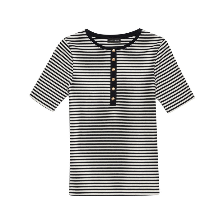 Anine Bing T Shirt - Nero, Bianco | 1a8c2373901e3effcb7ec72d6aceeea8ac96f1f6