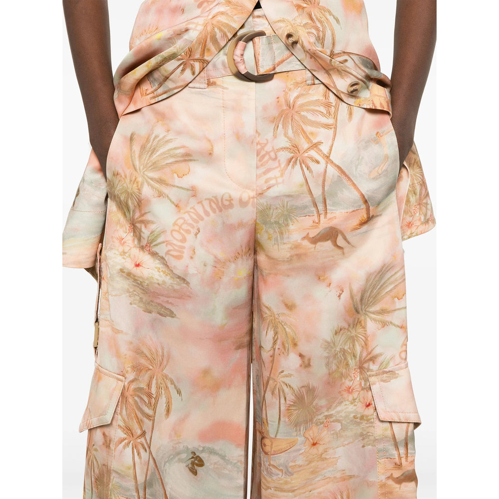 Zimmermann Pantaloni - Arancione | 95f888580f0917fa6dbabfcb704df15013a4941d