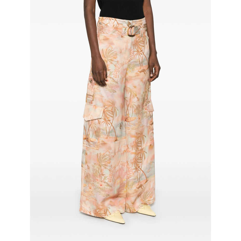 Zimmermann Pantaloni - Arancione | fe676de7efd18f30efb2bdde912762d9b1524a48
