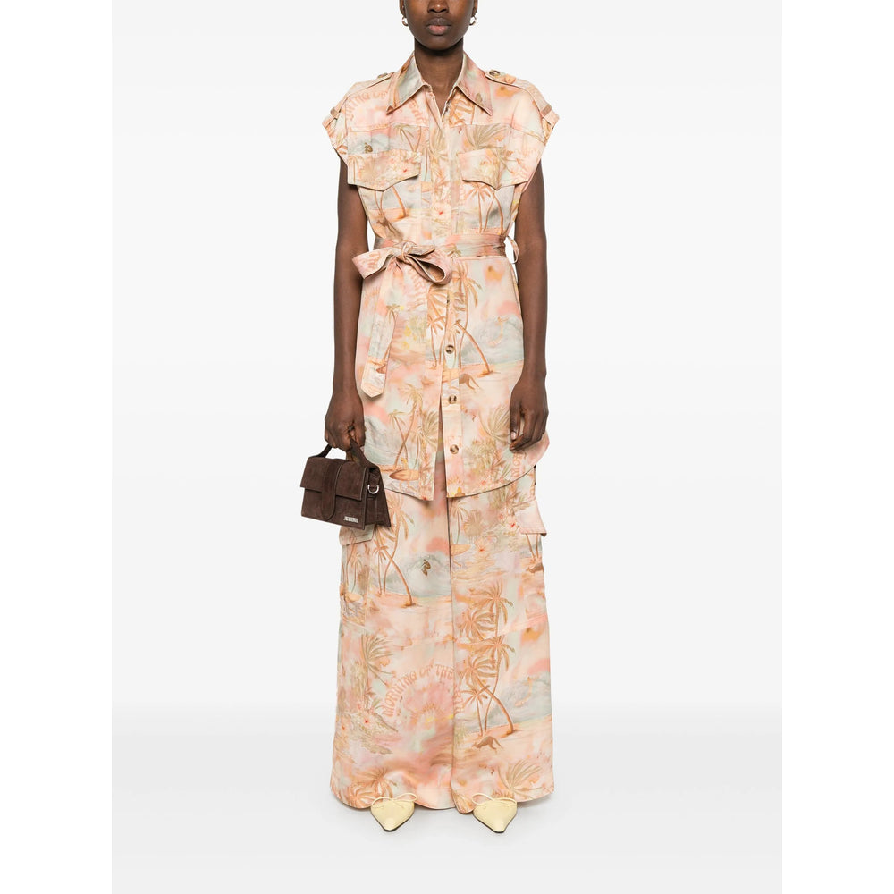 Zimmermann Pantaloni - Arancione | e098c51594db1426e3adb4579717df3cc5a7bc68