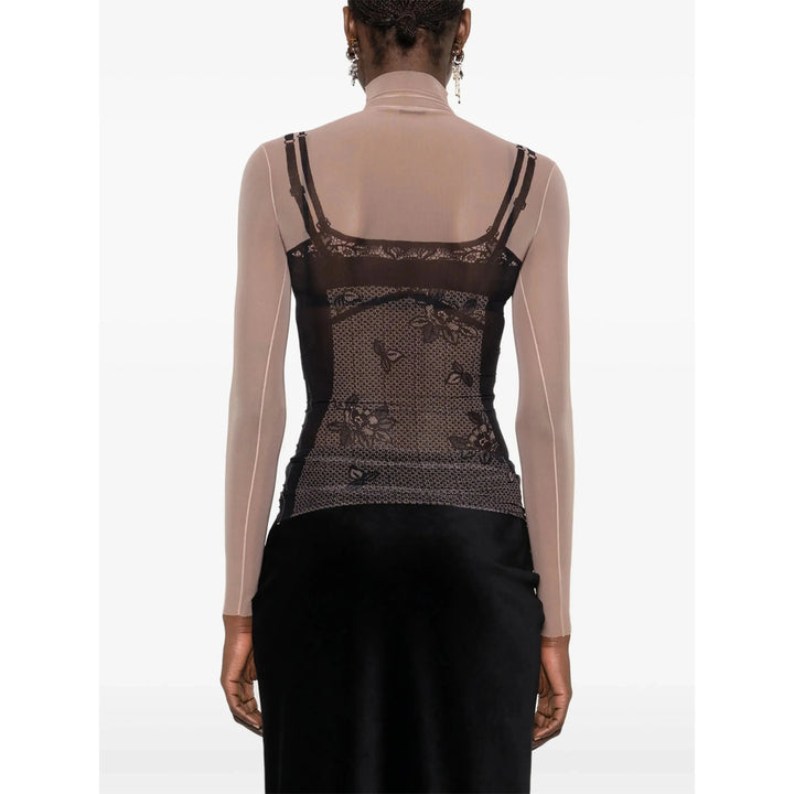 Balenciaga Top - Neutro, Nero | 28d4ae0c87bf4fdce8748239b46ca5f7f087b787