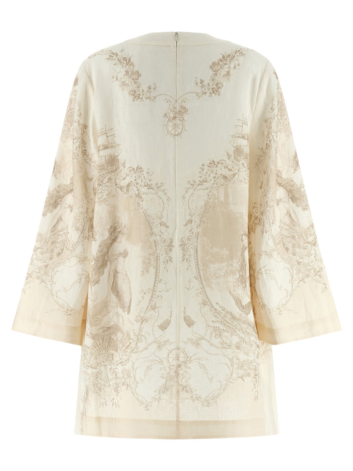 Zimmermann Tunic Dress Abiti - Beige | a582baf1c5c1bf62fac0af20410f865ade601b72