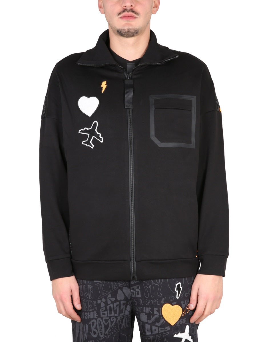 Boss Felpe - Black | 36d5f0ef646f7c66e70e5ac577309a51a975db0a