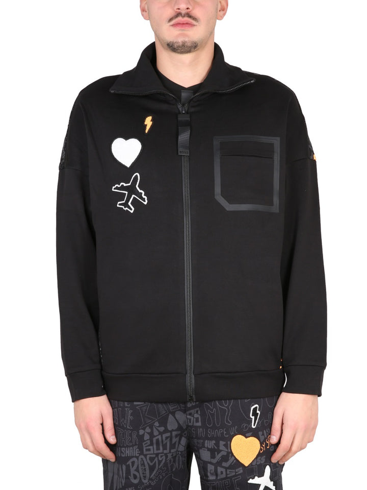 Boss Felpe - Black | 36d5f0ef646f7c66e70e5ac577309a51a975db0a