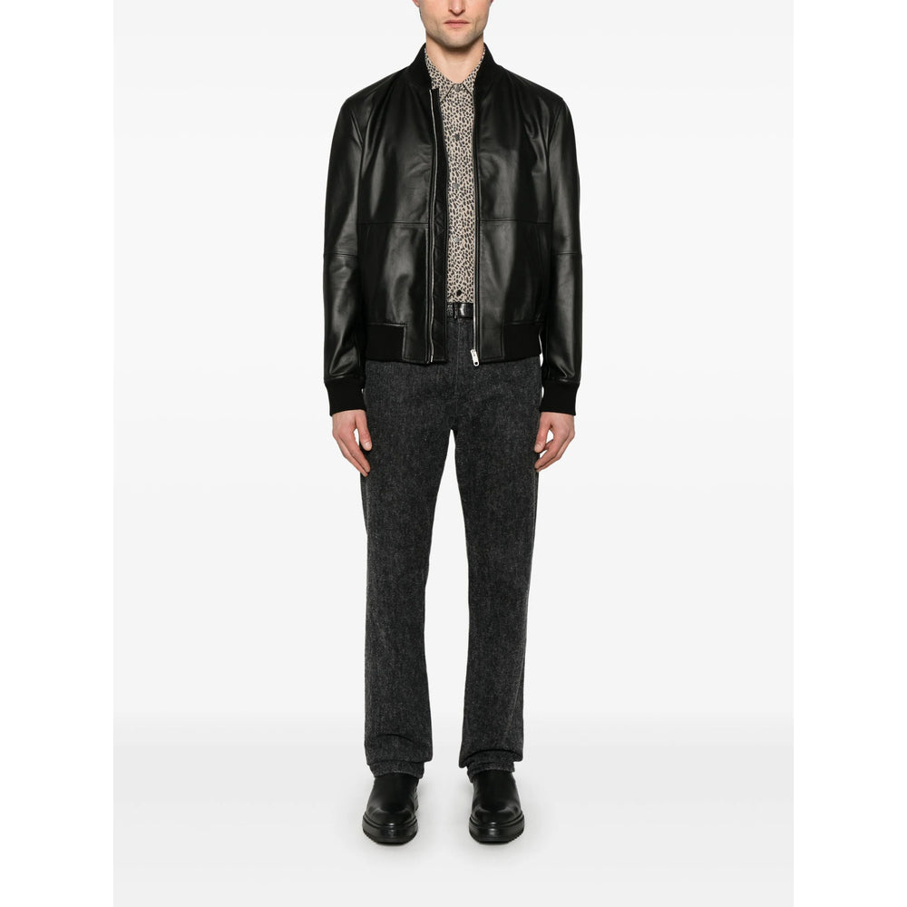 Salvatore Santoro Leather Outerwears - Neutro, Nero | 5977785894bd9cdee63d5799923212b5c6a17857