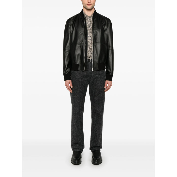 Salvatore Santoro Leather Outerwears - Neutro, Nero | 5977785894bd9cdee63d5799923212b5c6a17857