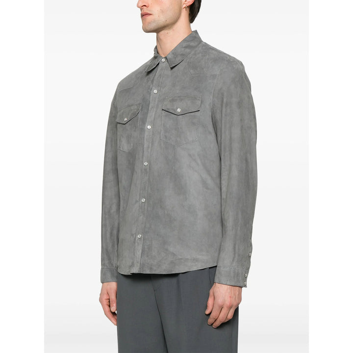 Salvatore Santoro Leather Outerwears - Grigio | 517c0c364c7ffabfb17380a90831f5a50cab9bef