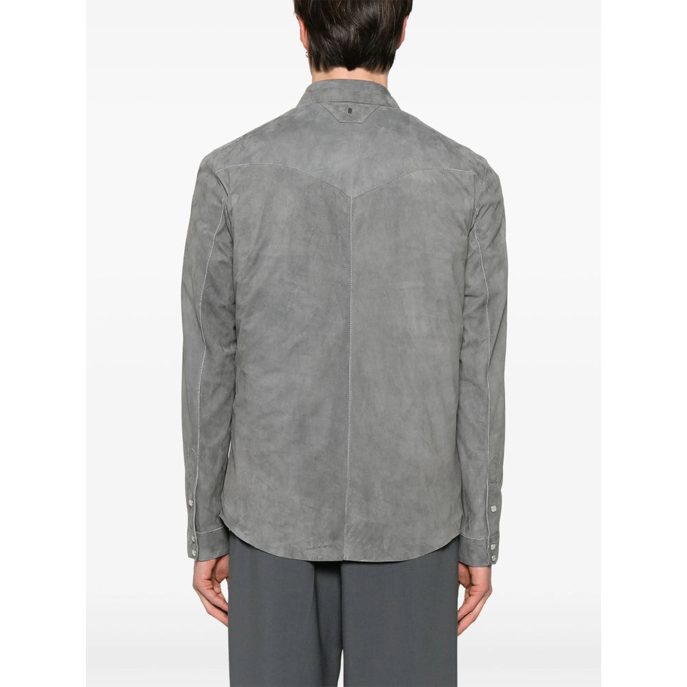 Salvatore Santoro Leather Outerwears - Grigio | 4b32c71c3b5ebbb134061852d8b5224a8c8b861e