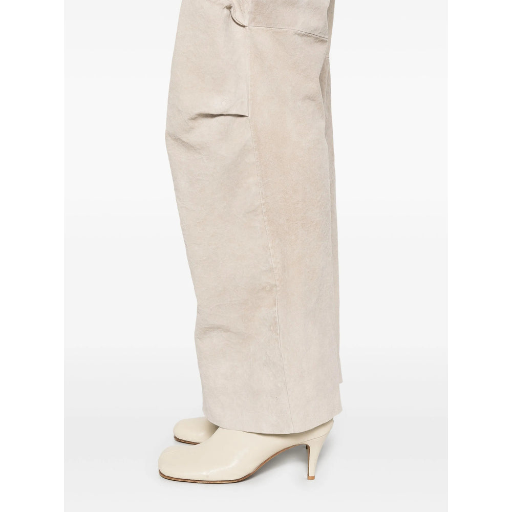 Salvatore Santoro Leather Pants - Grigio | 286bb719c524fc70233c895dea465d924f802905