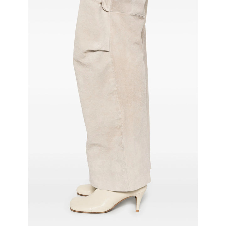 Salvatore Santoro Leather Pants - Grigio | 286bb719c524fc70233c895dea465d924f802905