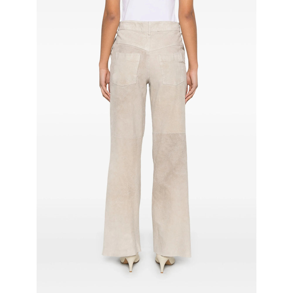 Salvatore Santoro Leather Pants - Grigio | 1e299873bba08e3e6d6b9ec0b3921e957d80171f