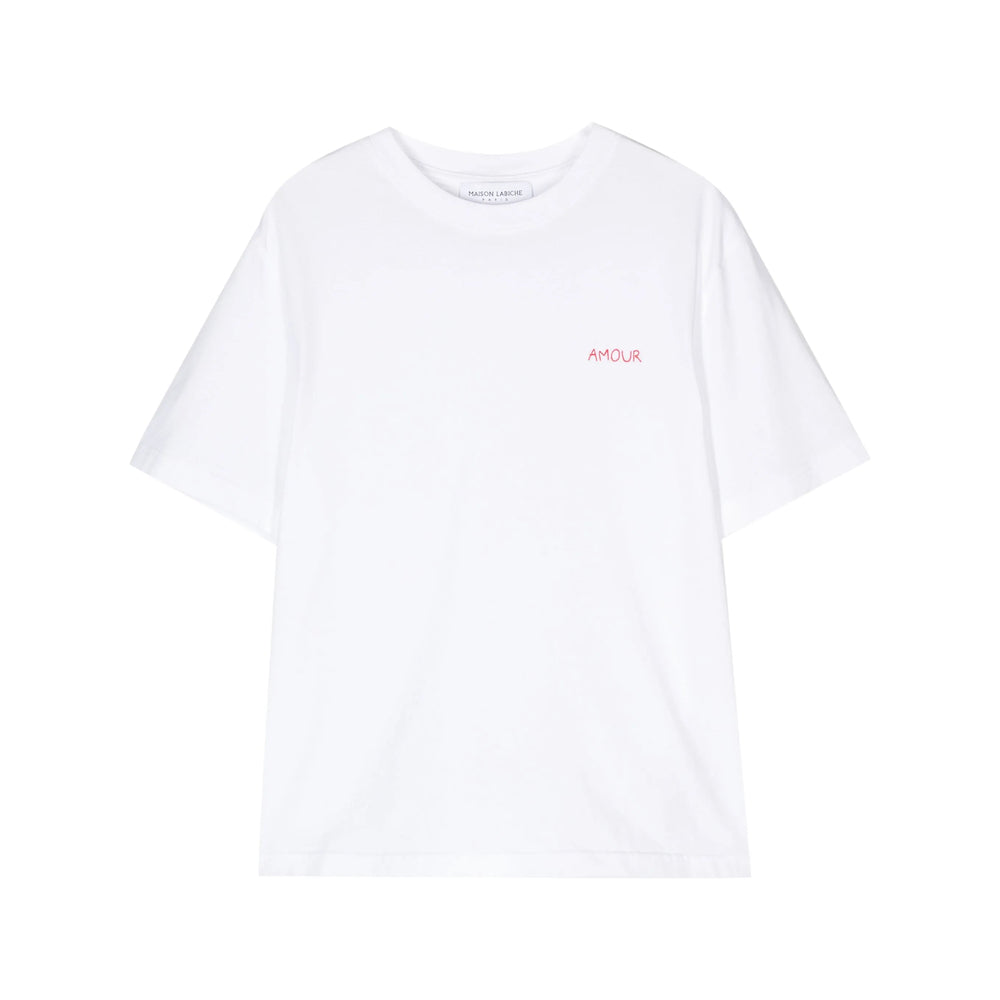 Maison Labiche T Shirt - Bianco | 9eb36d371cc8d58bc22f953c164cd5825bc20165