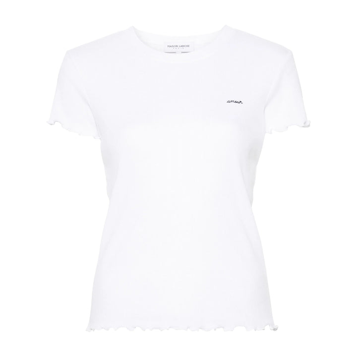 Maison Labiche T Shirt - Bianco | d3bd7e1668719e449a13450f166d647228609d37