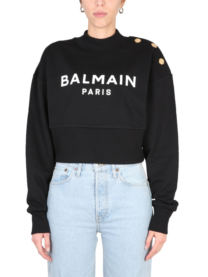 Balmain Felpe - Nero | Wanan Luxury