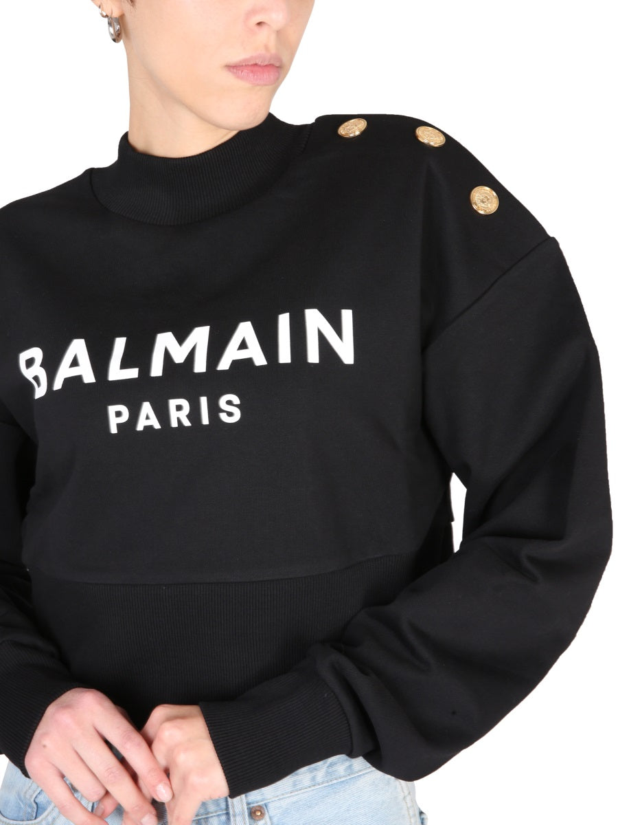 Balmain Felpe - Nero | Wanan Luxury