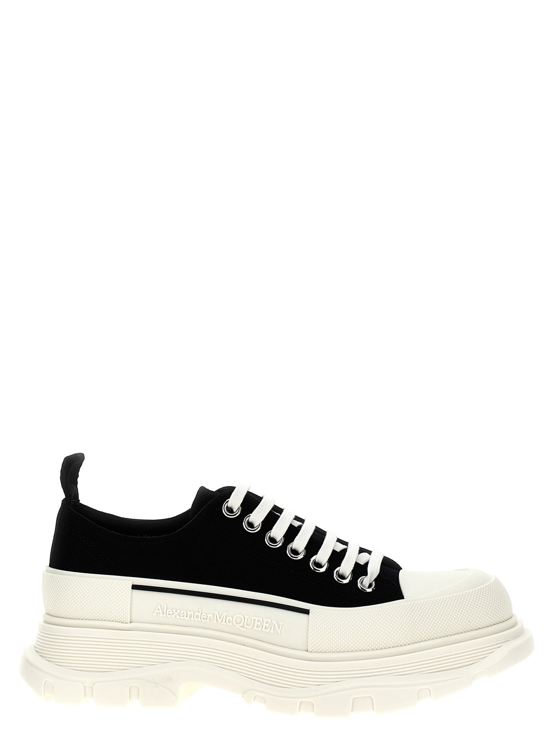 Mcqueen Canvas Sack Sneakers - Bianco/Nero | 2b7ca4f53d18baada9eec1f8bcae71e37ce4f77a