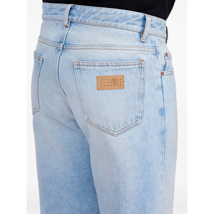 Mm6 Maison Margiela Jeans - Blu | db53d214767d39ff8bda47cb4912fd60bca94eaa
