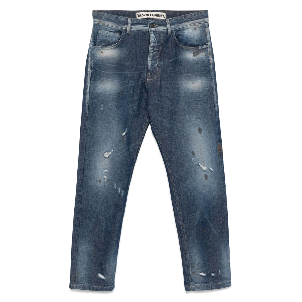 Broken Laundry Jeans - Blu | c5e55f62688f53d29bec599360340b377ce5a1e0