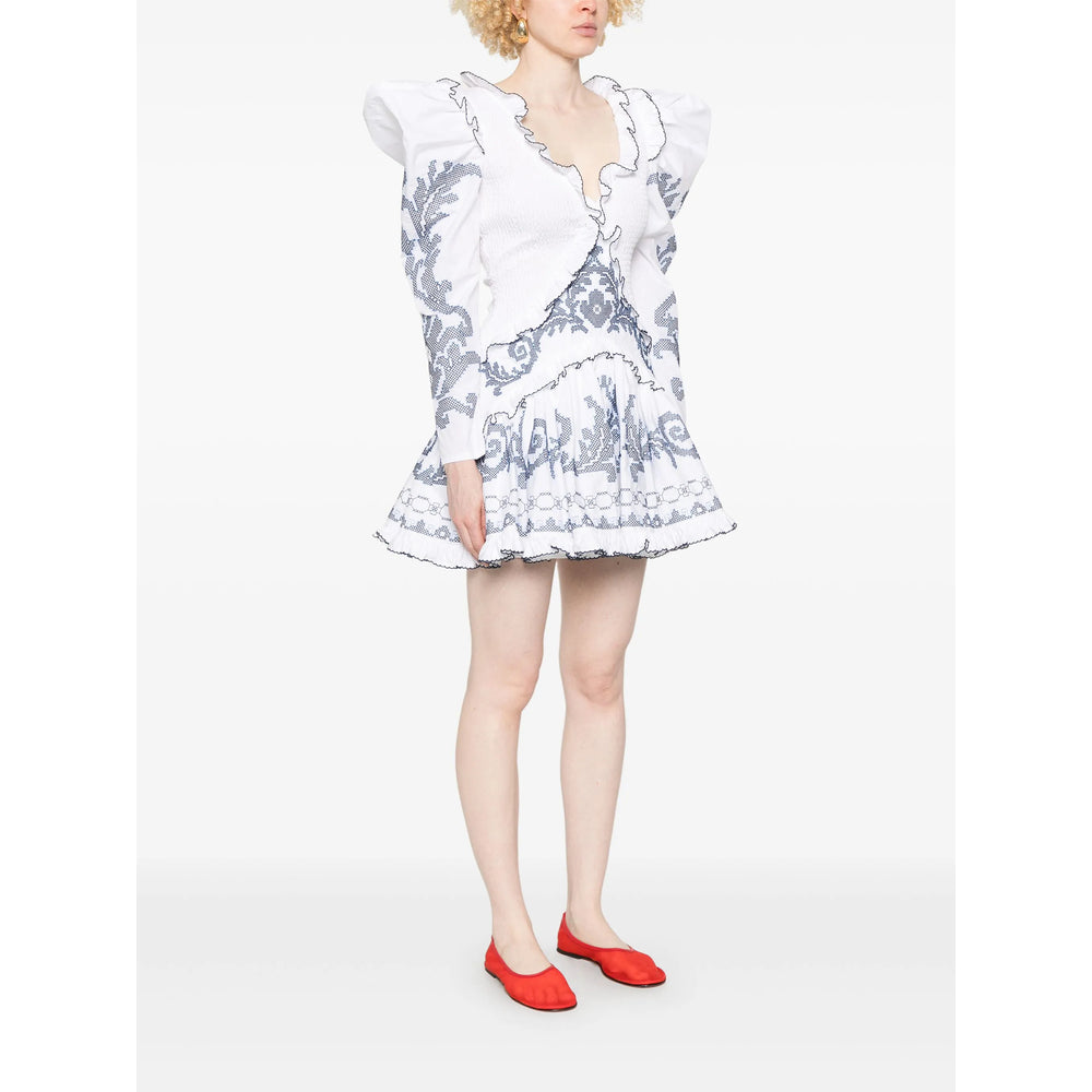 Alemais Abiti - Bianco, Blu | 14d45ecfe2eedd81333905bb0afcd0dd622cb2cd