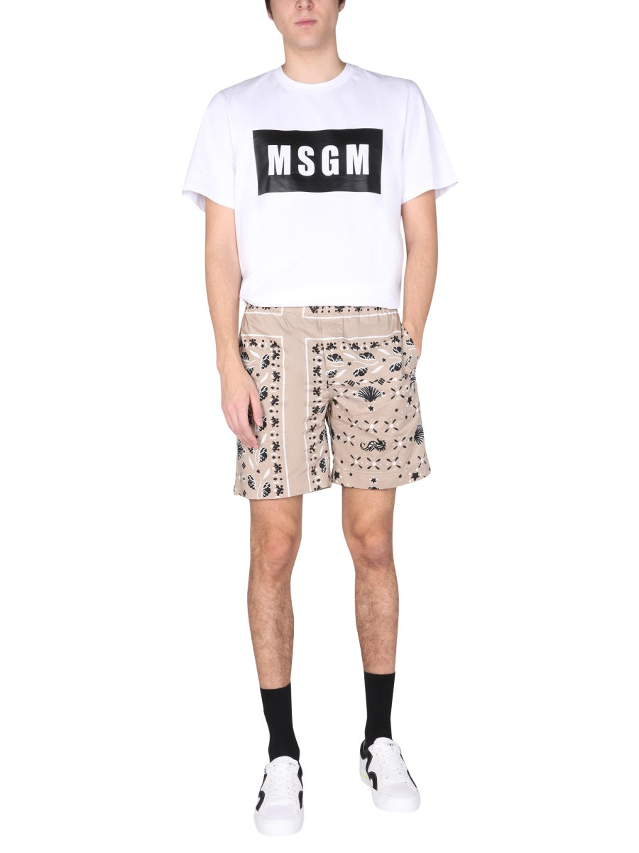 MSGM T shirt - Bianco | Wanan Luxury