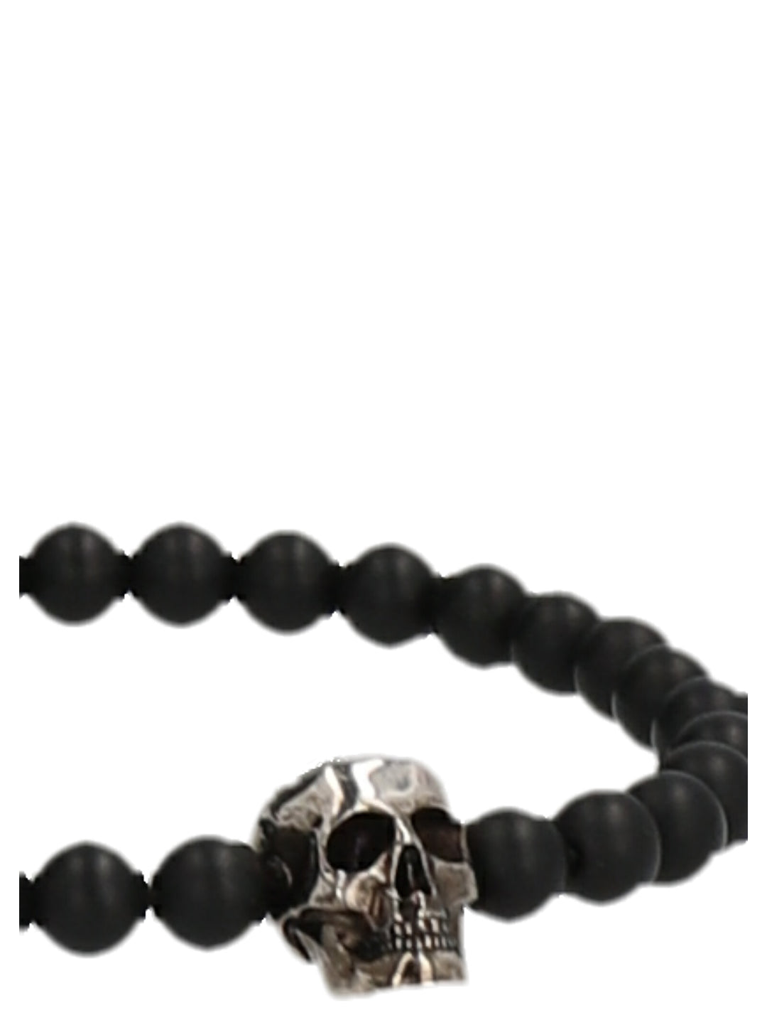 Mcqueen Skull Spheres Bracelet Gioielli - Nero | 2a97d0b8188156b4dea18869b2f9f15aac164dd3
