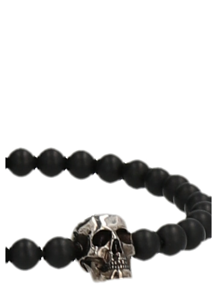 Mcqueen Skull Spheres Bracelet Gioielli - Nero | 2a97d0b8188156b4dea18869b2f9f15aac164dd3