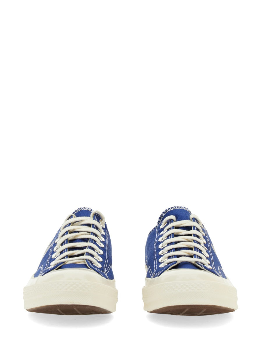 Comme Des Garçon Play x Converse Sneakers - Blu | Wanan Luxury