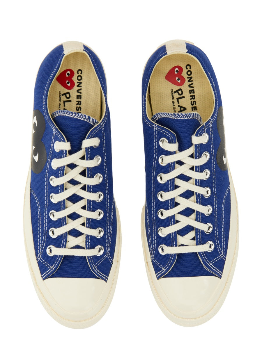 Comme Des Garçon Play x Converse Sneakers - Blu | Wanan Luxury