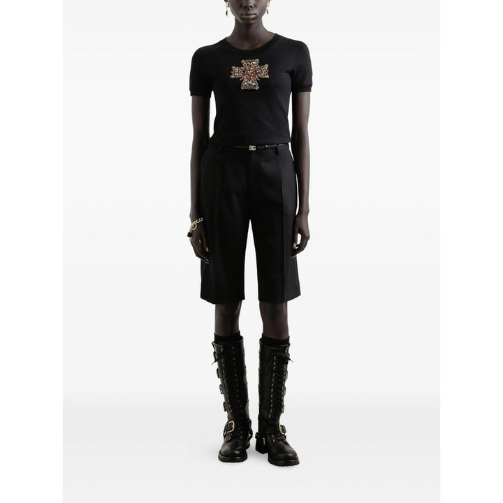 Dolce & Gabbana Shorts - Nero | a773728548f15dd7f18e63f8e8f1afaf1c99433a