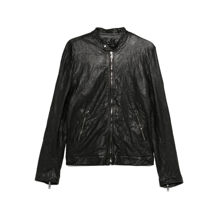 Dolce & Gabbana Leather Outerwears - Nero | 509c520884325f021833a14d755b463a93bc21d6