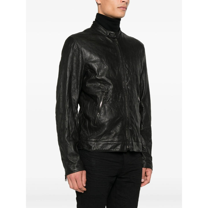 Dolce & Gabbana Leather Outerwears - Nero | c7da5ec2df67a9384d34dbce67023c3799e77bfa