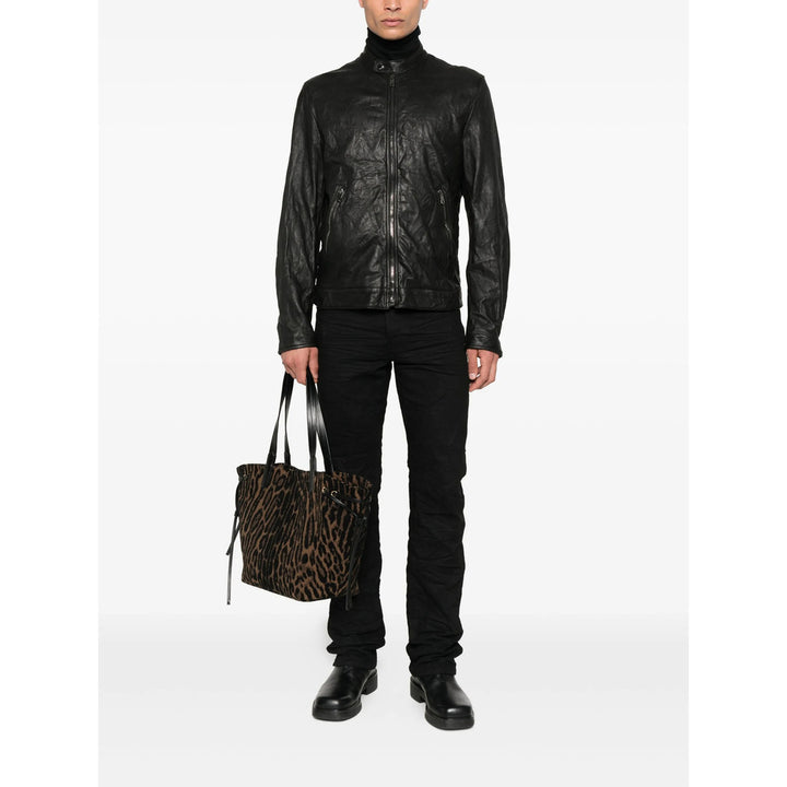 Dolce & Gabbana Leather Outerwears - Nero | 353743555b5ae9c3e94ac266396cb0f30b77b6e8