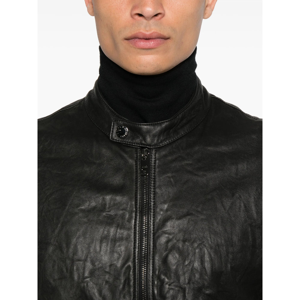 Dolce & Gabbana Leather Outerwears - Nero | a16237dfe27678867126689124ff005b452e0ae9