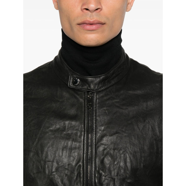 Dolce & Gabbana Leather Outerwears - Nero | a16237dfe27678867126689124ff005b452e0ae9