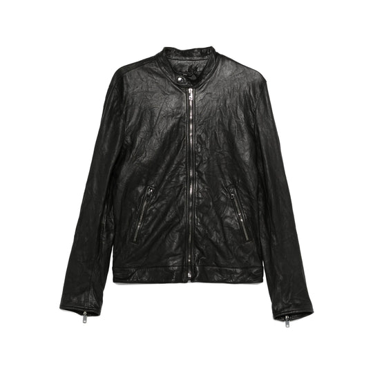 Leather Outerwears Nero