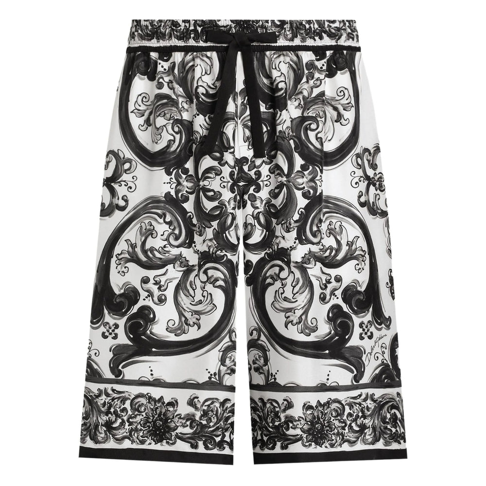 Dolce & Gabbana Pantaloni - Bianco, Nero | 6136bf84de7480aed48f621500044b3feb093304