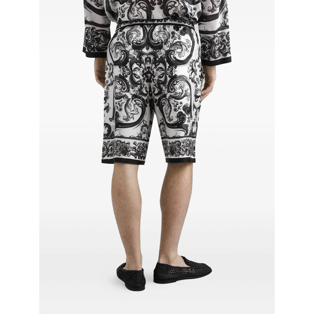 Dolce & Gabbana Pantaloni - Bianco, Nero | 49210a0b2ac9867f579bbcb683e54f6b8c505b9e