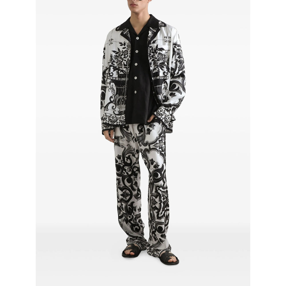 Dolce & Gabbana Camicie - Bianco, Nero | eb272de184bb924ea708726d68fa92355c3e3879